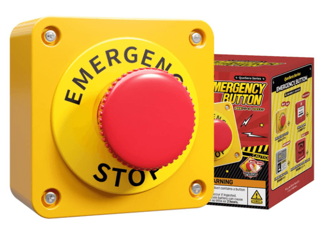 52TOYS: Emergency Button Blind Box